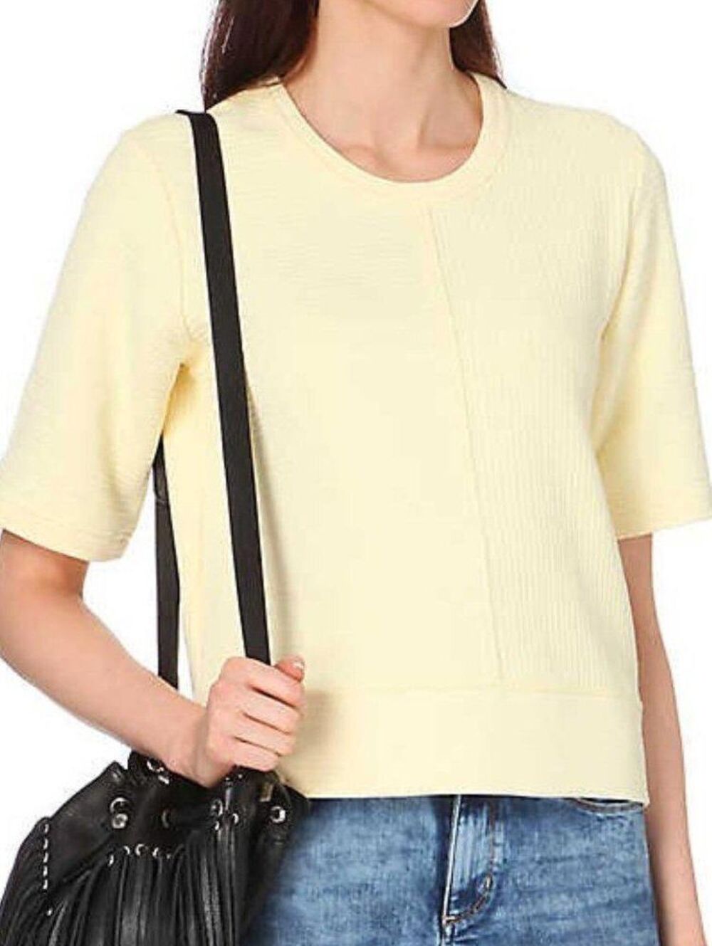 Sandro Short Sleeve Jersey Sweatshirt